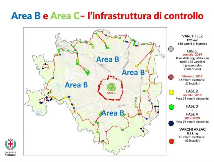 Milano, scatta l'Area B: la Ztl anti smog più grande d'Italia
