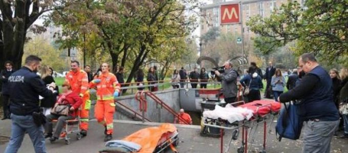 Milano, treno della M2 frena bruscamente: un ferito grave e altri contusi