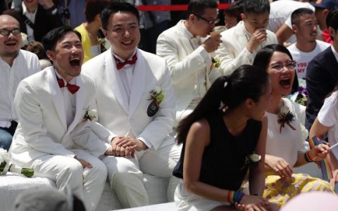 Boom di matrimoni hay in Taiwan dopo la legalizzazione