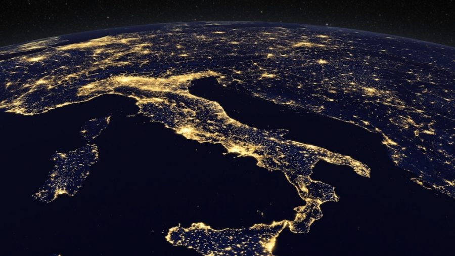 Italia-vista-dal-satellite - MasterX