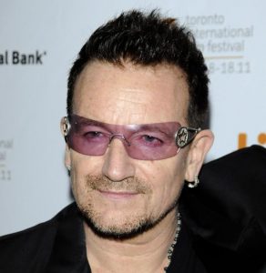 Bono Vox, il frontman degli U2 Bono Vox, il frontman degli U2