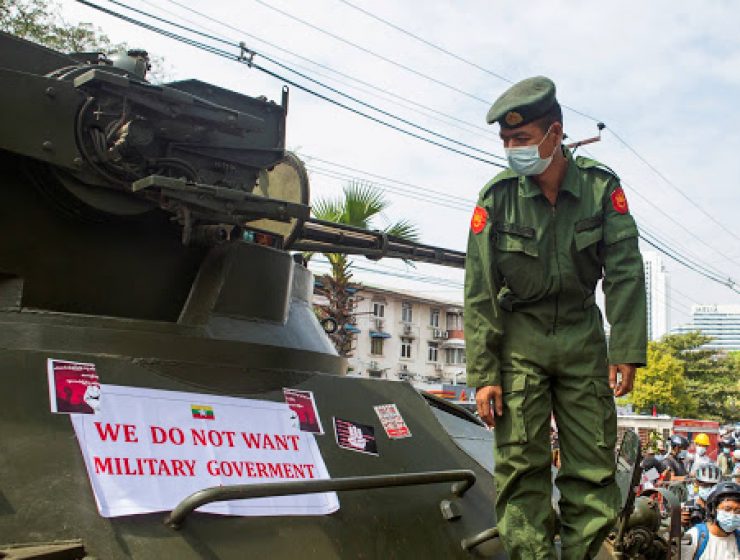 Continua ad aumentare la violenza delle repressioni in Myanmar