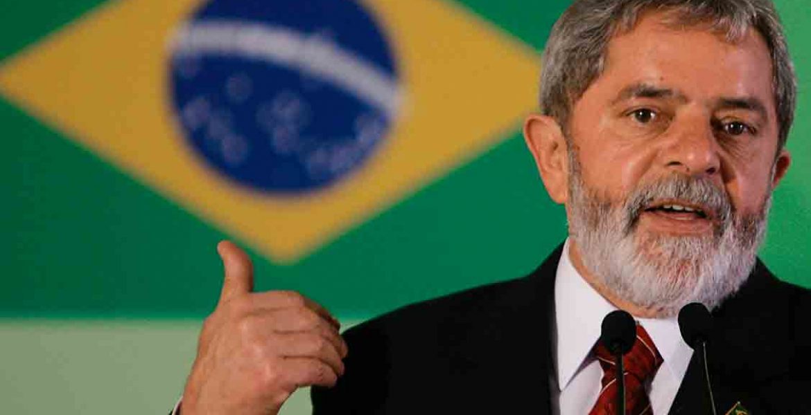 l'ex Presidente del Brasile Luiz Inacio Lula da Silva