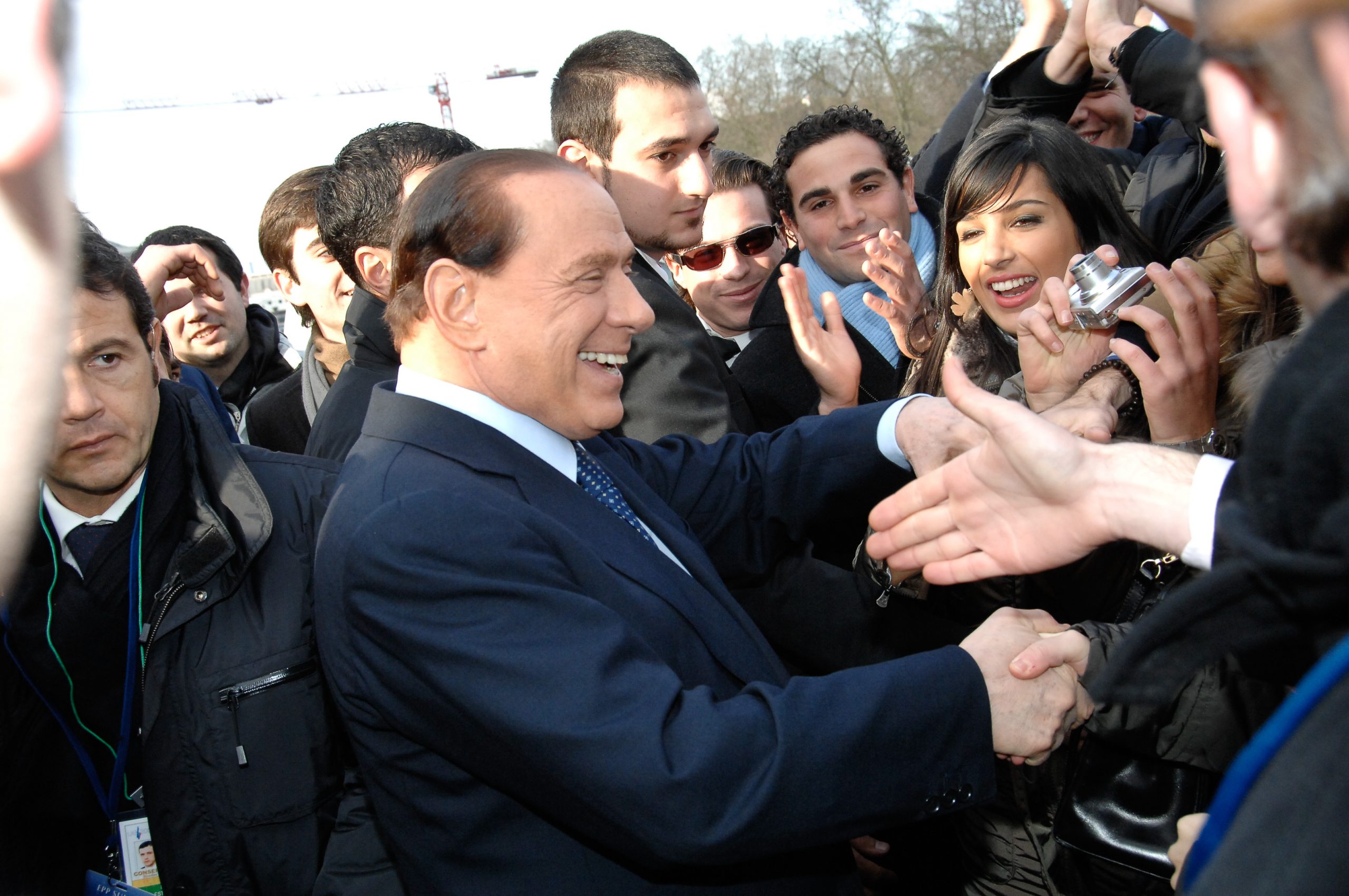 Silvio Berlusconi durante un incontro del Partito Popolare Europeo