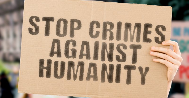 I crimini contro l'umanità sono tra i più gravi e orrendi perpetrabili dall'uomo