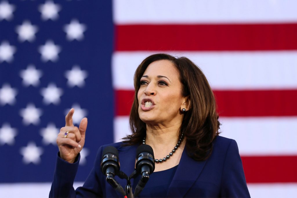 Alt La Vicepresidente degli Stati Uniti Kamala Harris