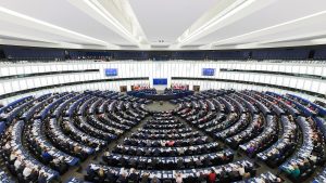 L'interno del Parlamento Europeo