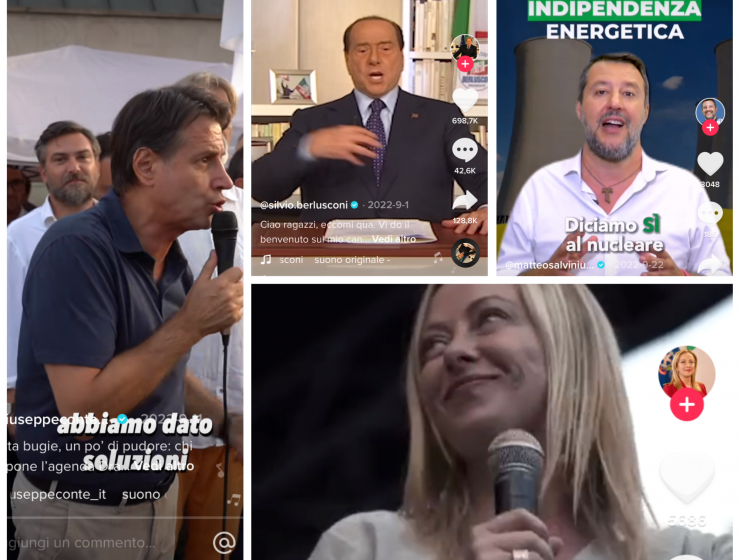 Politici italiani su Tik Tok