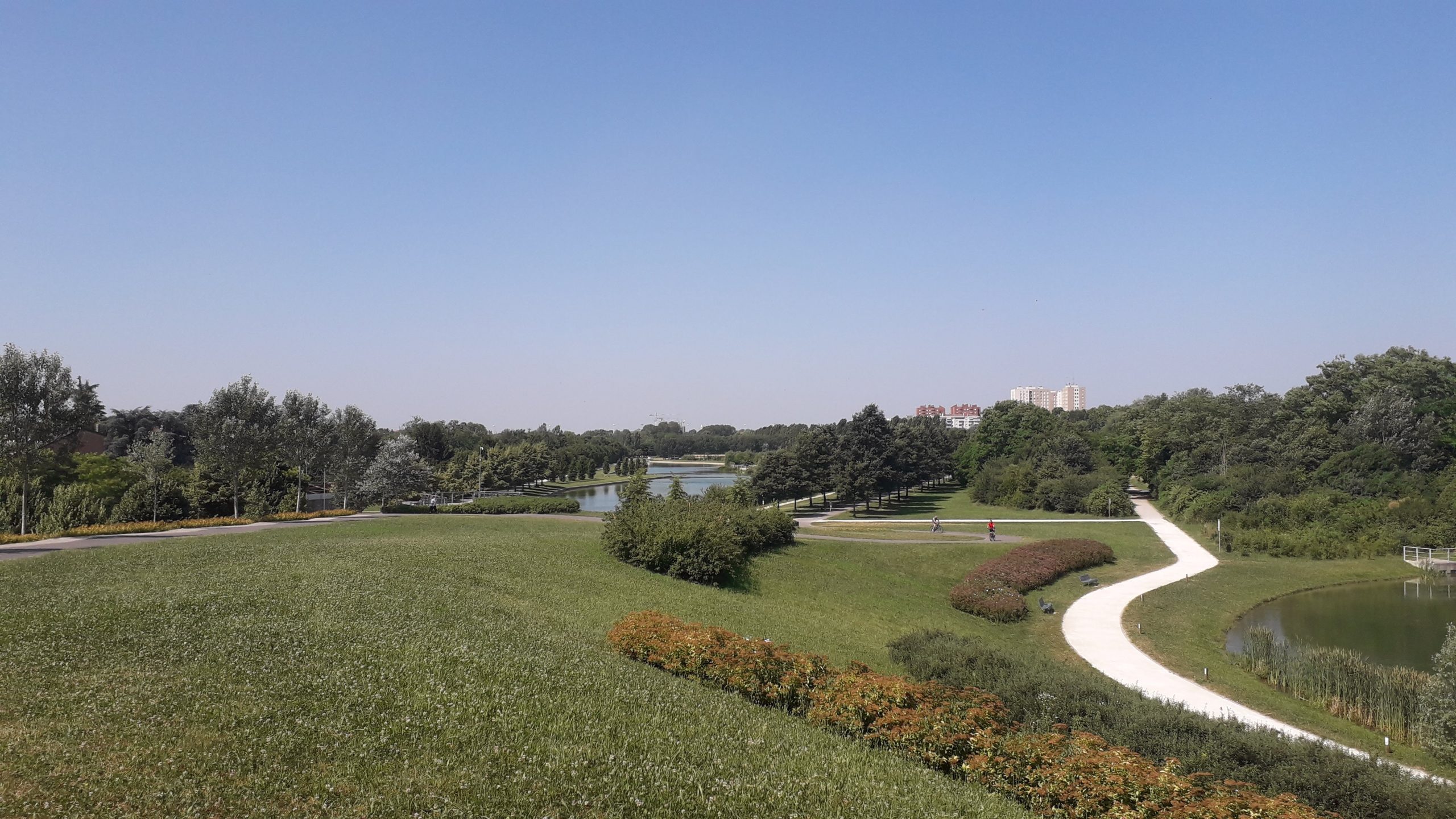 Il Parco Nord Milano nella zona di Niguarda