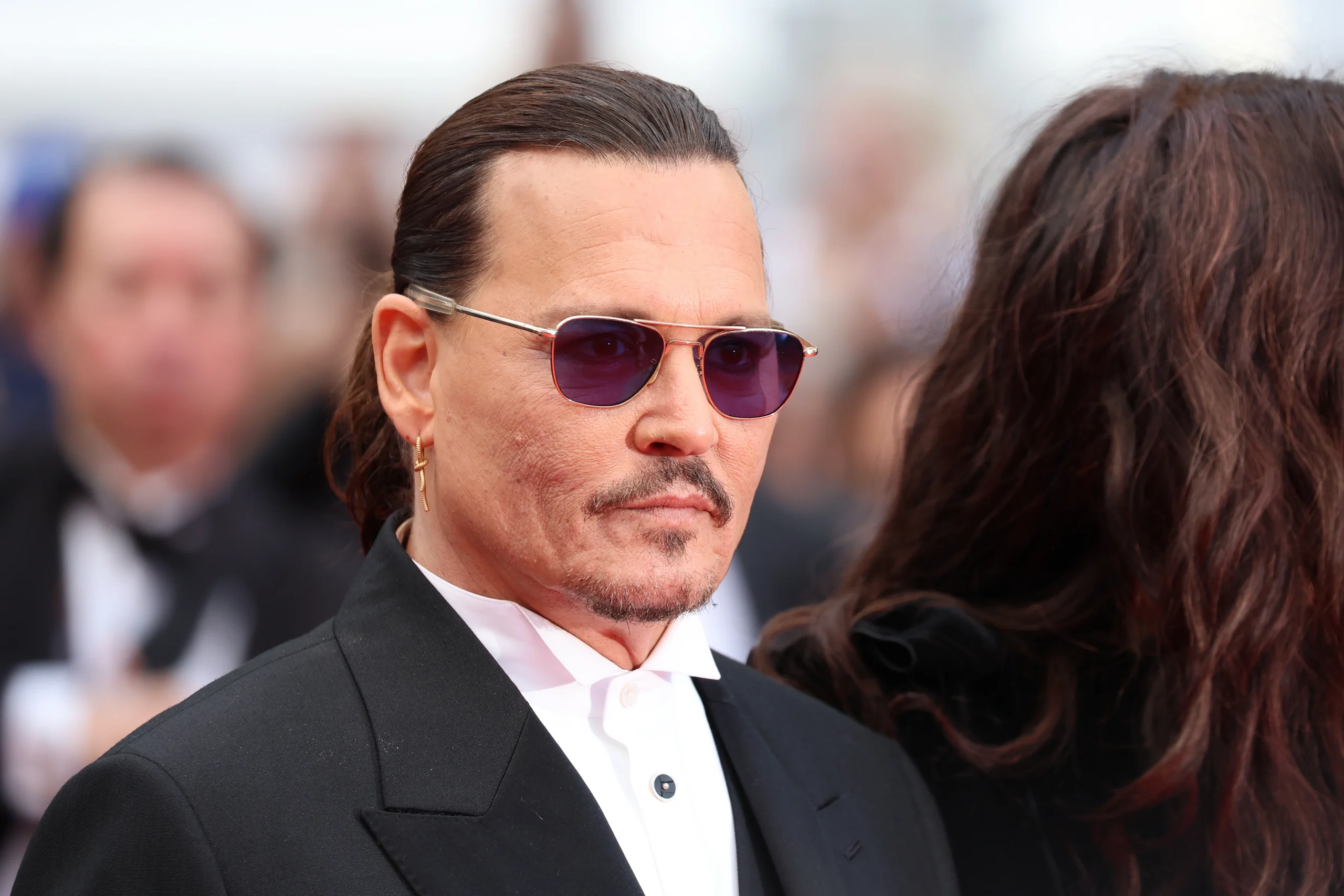 Johnny Depp sul red carpet di Cannes