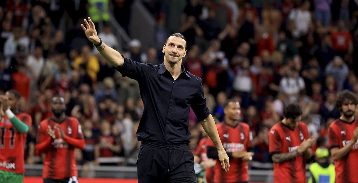 Zlatan Ibrahimovic dà l'addio al calcio giocato