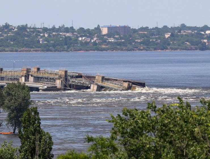 Il crollo della diga di Nova Kakhovka