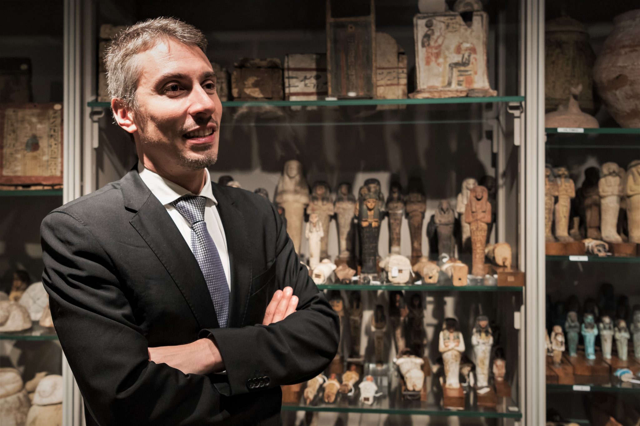 Il direttore del Museo Egizio, Christian Greco (48 anni)