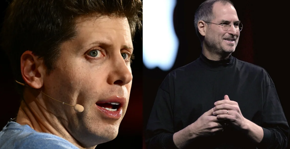 Sam Altman e Steve Jobs