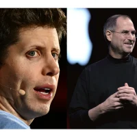Sam Altman e Steve Jobs