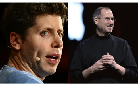 Sam Altman e Steve Jobs