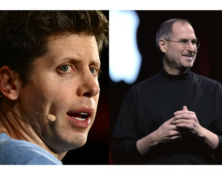 Sam Altman e Steve Jobs
