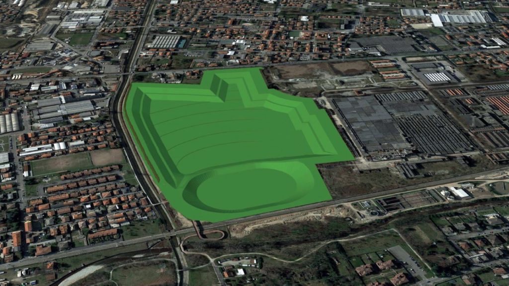 Il progetto del parco urbano, nell’ex area Snia, dove sorgerà la vasca di laminazione di Varedo-Limbiate-Paderno Dugnano