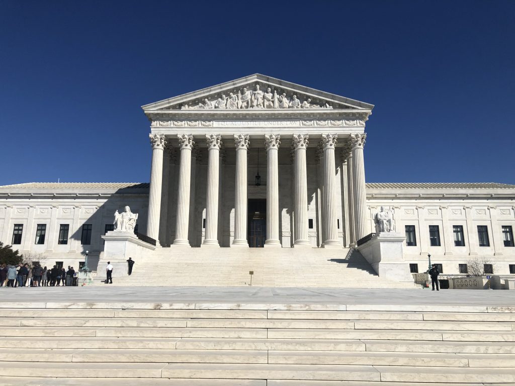 La sede della Corte Suprema degli Stati Uniti a Washington