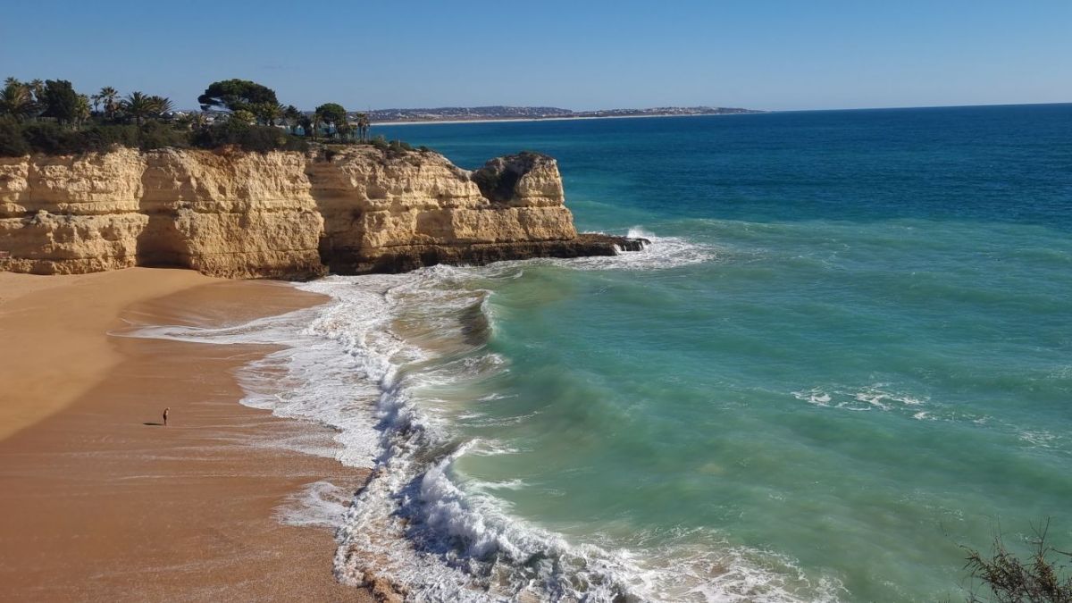 Le coste rocciose dell'Algarve