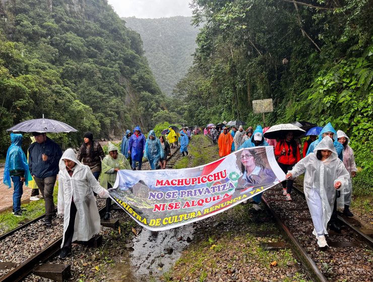 machu picchu proteste ferrovia