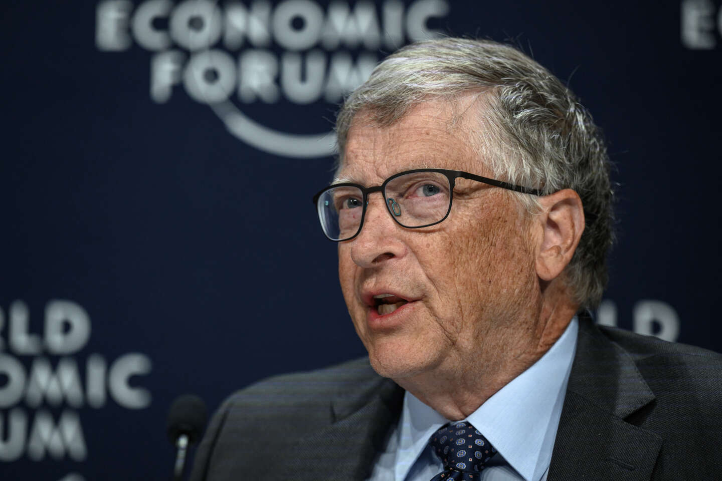 Bill Gates al World Economic Forum di Davos.