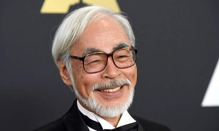 Hayo Miyazaki, regista de Il ragazzo e l’Airone, miglior film d’animazione.