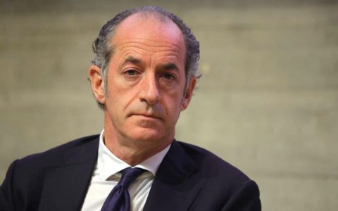 Il Governatore del Veneto Luca Zaia