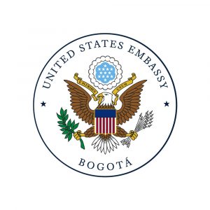 Il simbolo dell'ambasciata Usa in Colombia