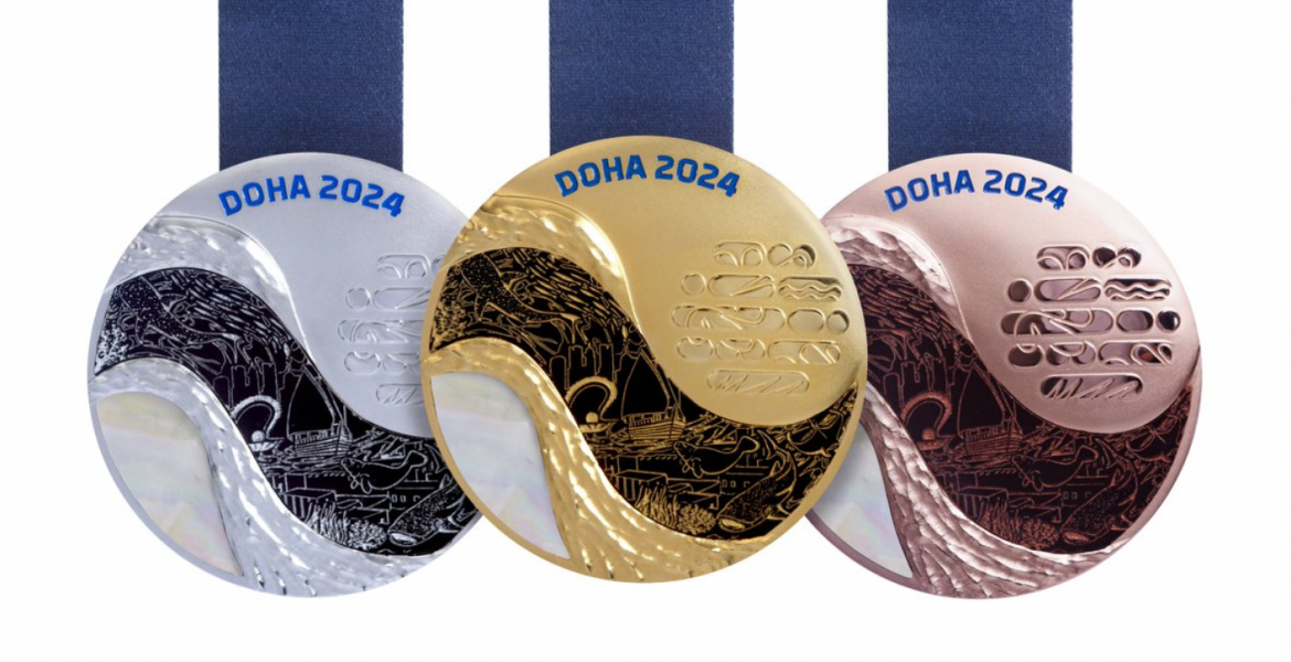 Le medaglie del Mondiale di Nuoto a Doha