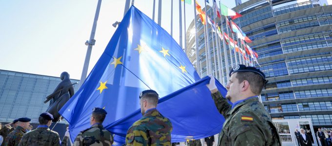 Personale militare dell'UE.