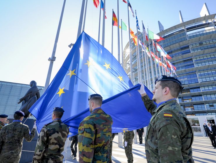 Personale militare dell'UE.