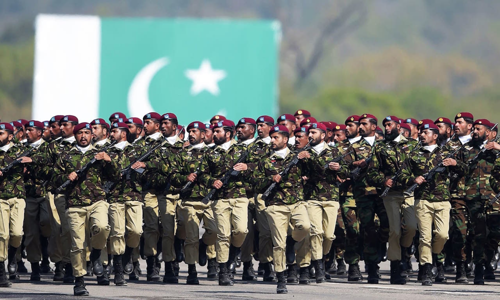 L'esercito del Pakistan