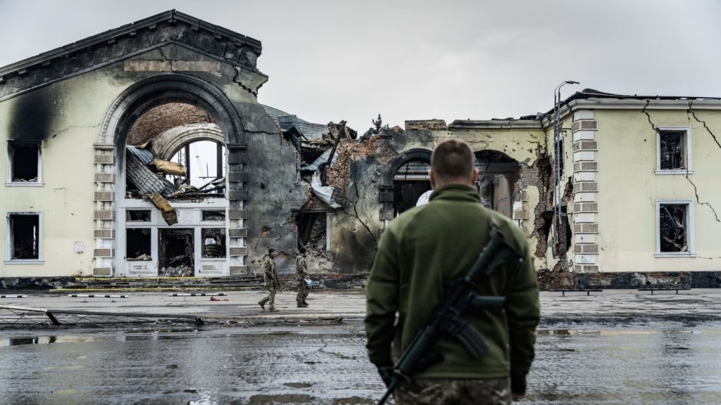 ucraina distruzione stazione russia