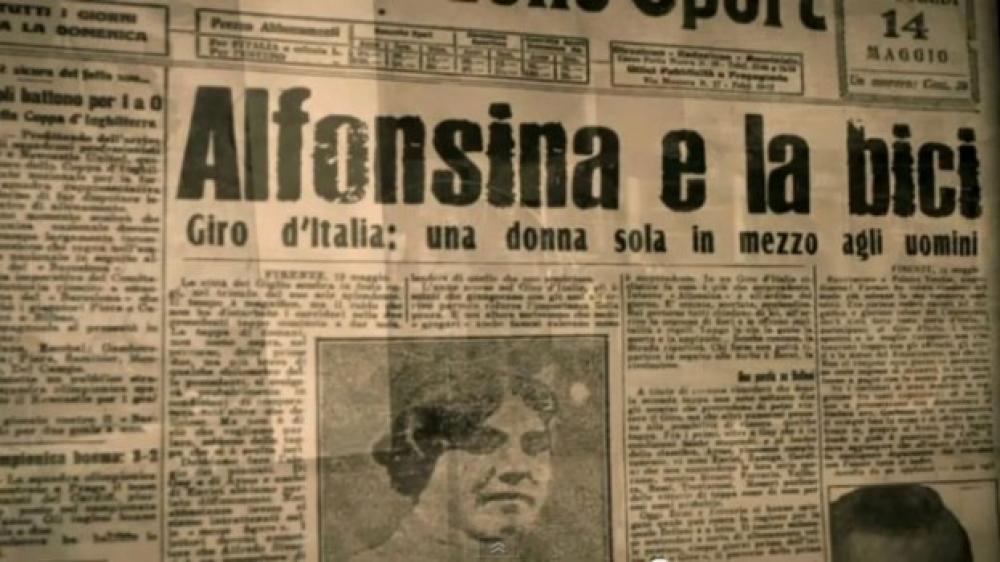 Alfonsina Strada su La Gazzetta dello Sport