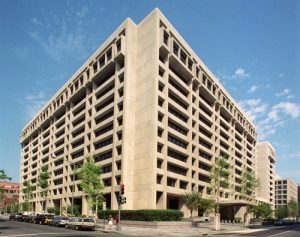La sede del Fondo monetario internazionale, a Washington