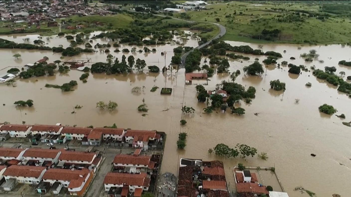 Lo Stato del Rio Grande do Sul sommerso dalle alluvioni