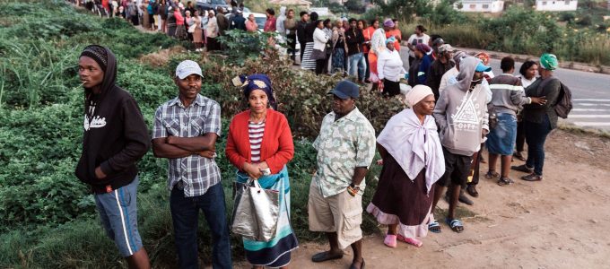 Sudafrica urne voto