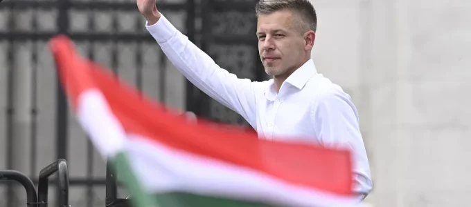 Péter Magyar, leader del partito Tisza, ha registrato un successo enorme alle europee.