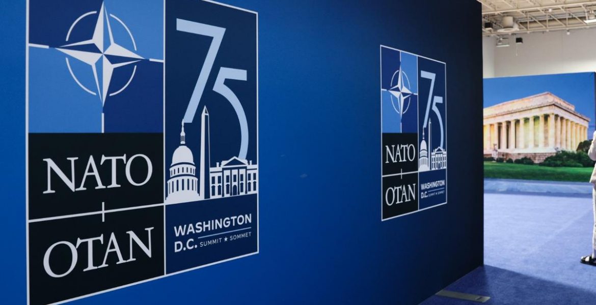 Il vertice NATO in corso a Washington.