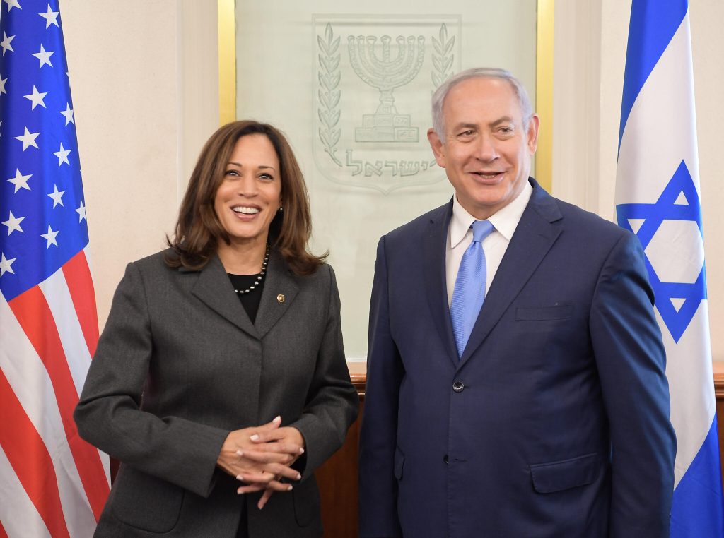 Kamala Harris Netanyahu