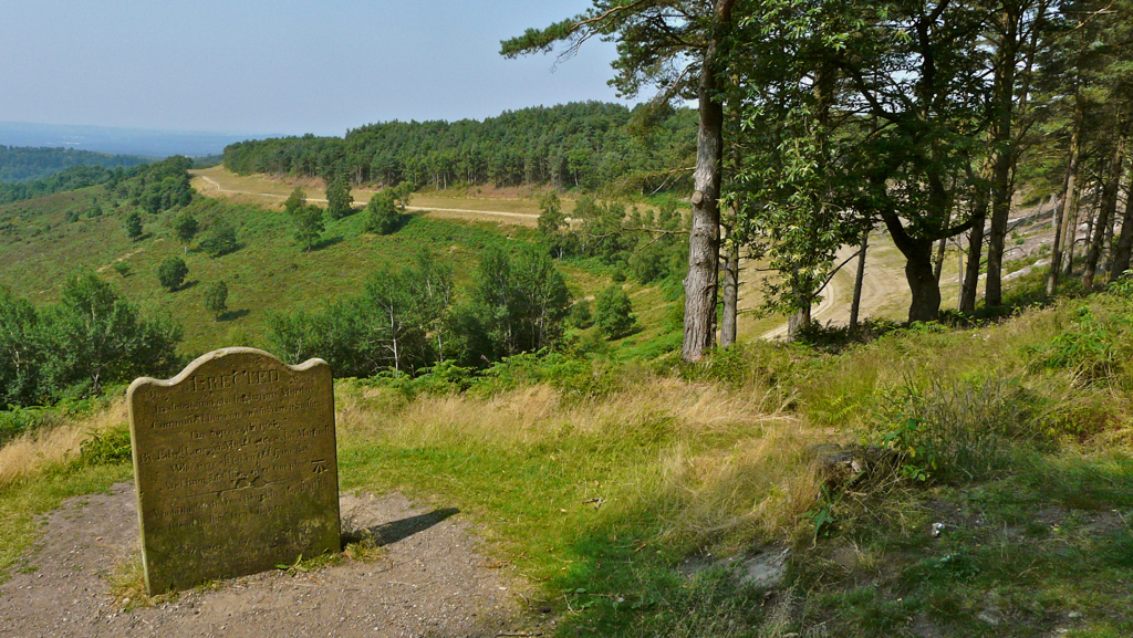 La Sailor's Stone sulla collina nel Surrey. Crediti: Flickr.