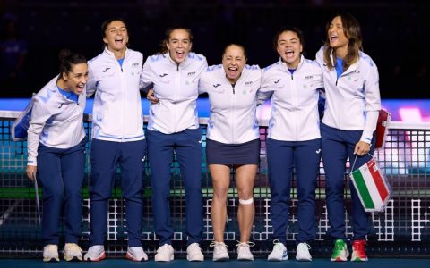 La squadra italiana in finale alla Billie Jean King Cup