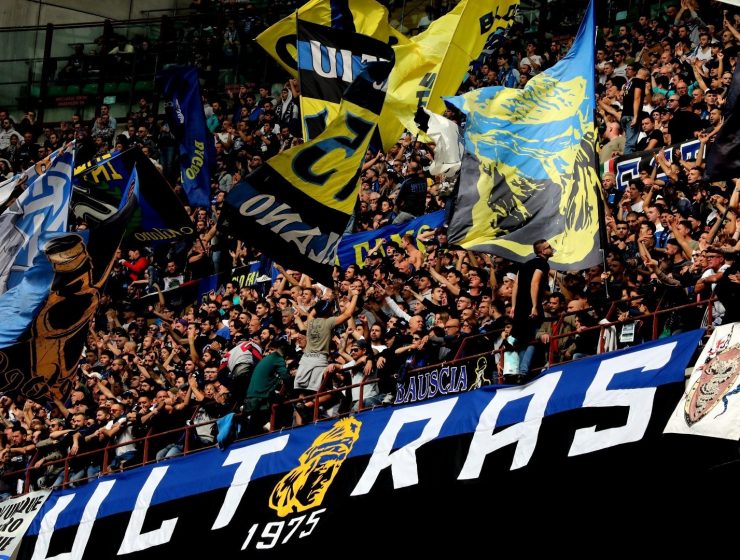 La Curva Nord dell'Inter