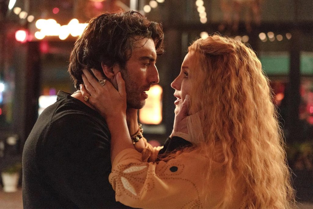 Blake Lively e Justin Baldoni in una scena del film It ends with us