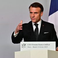 Il presidente francese Emmanuel Macron