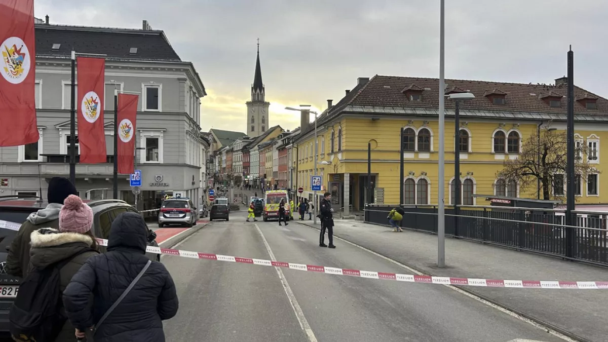 L'attentato compiuto a Villach