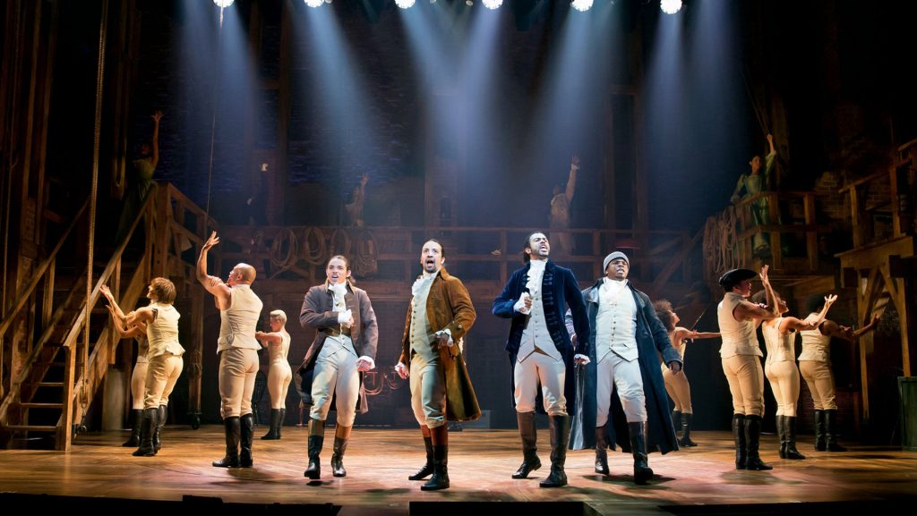 Il musical Hamilton, con Lin Manuel Miranda