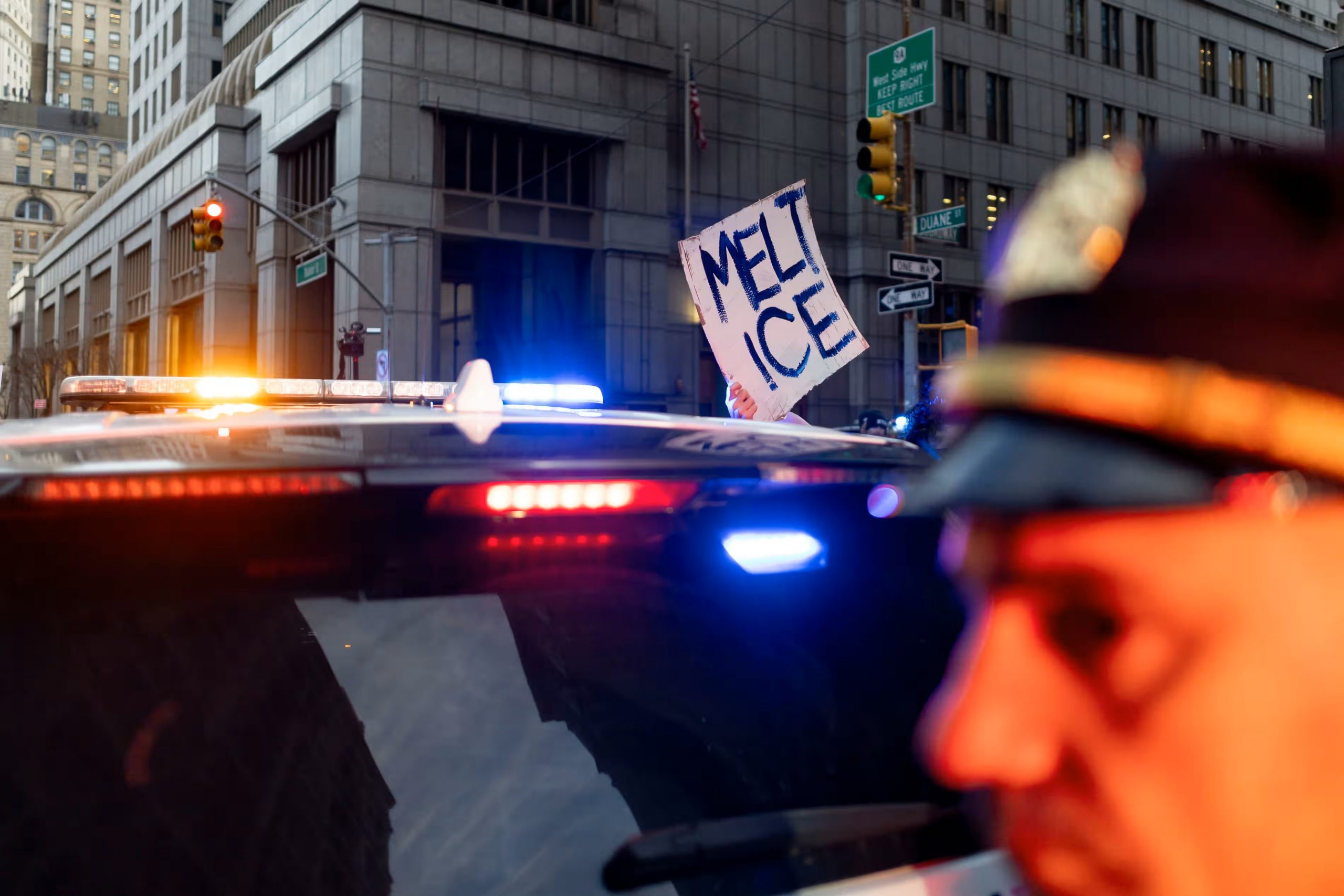 Proteste contro la deportazione a New York