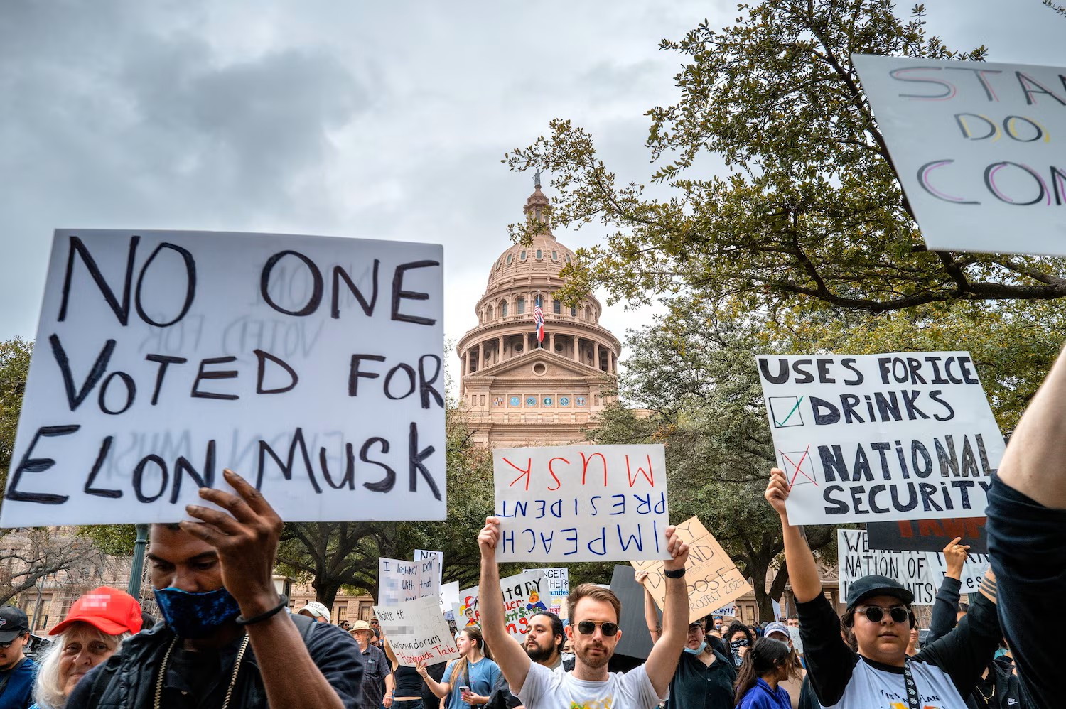 Proteste ad Austin, Texas